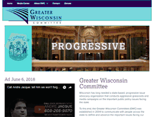 Tablet Screenshot of greaterwisconsin.org
